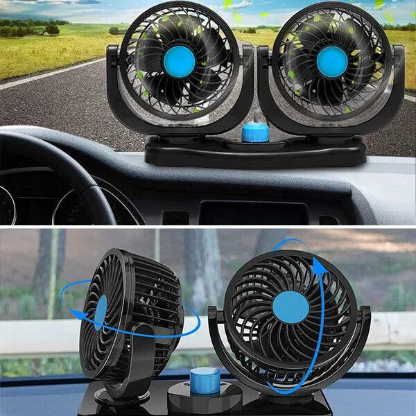 Dulce Girasol- 🌬️ Ventilador para Auto: Frescura y Comodidad en Cada Viaje 🚗