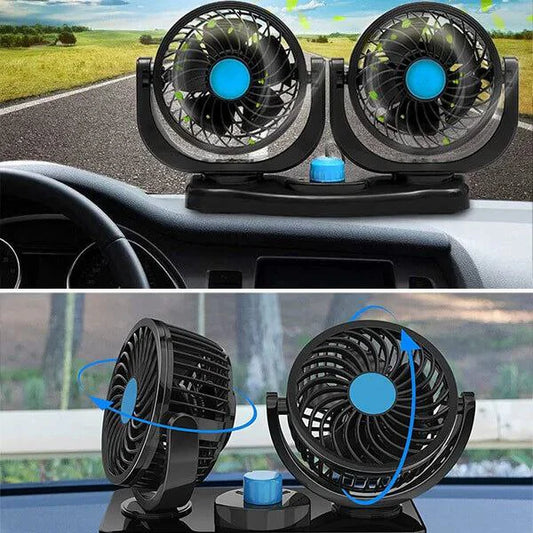 Dulce Girasol- 🌬️ Ventilador para Auto: Frescura y Comodidad en Cada Viaje 🚗