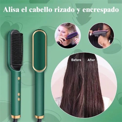 Dulce Girasol- Plancha de Pelo 2 en 1: Tecnología de Iones Negativos y Calentamiento Rápido 💆‍♀️