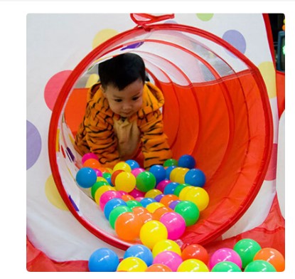 Dulce Girasol- Carpa Piscina Con Túnel 🎉