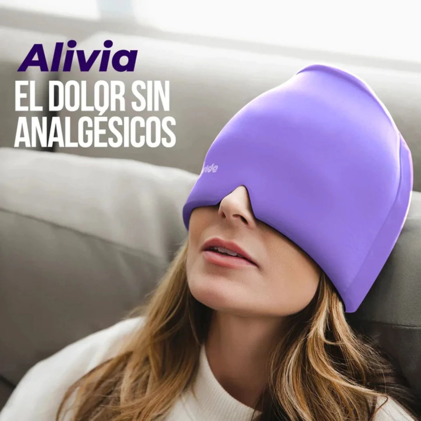 Dulce Girasol-  Gorro antiestrés para migrañas y tensiones