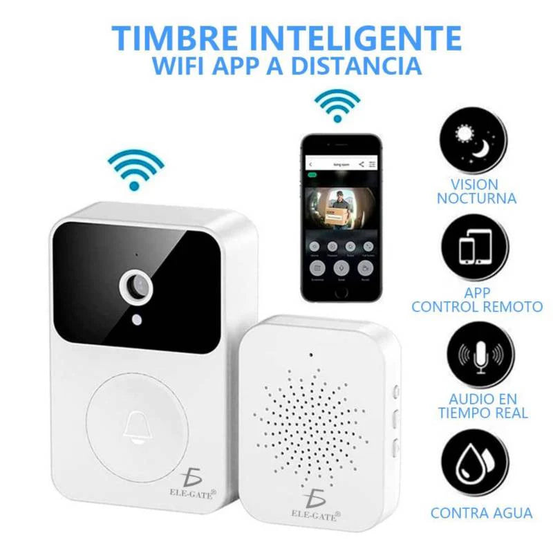 Dulce Girasol- 📹 Timbre Inteligente Visualizable con Cámara X9 📹