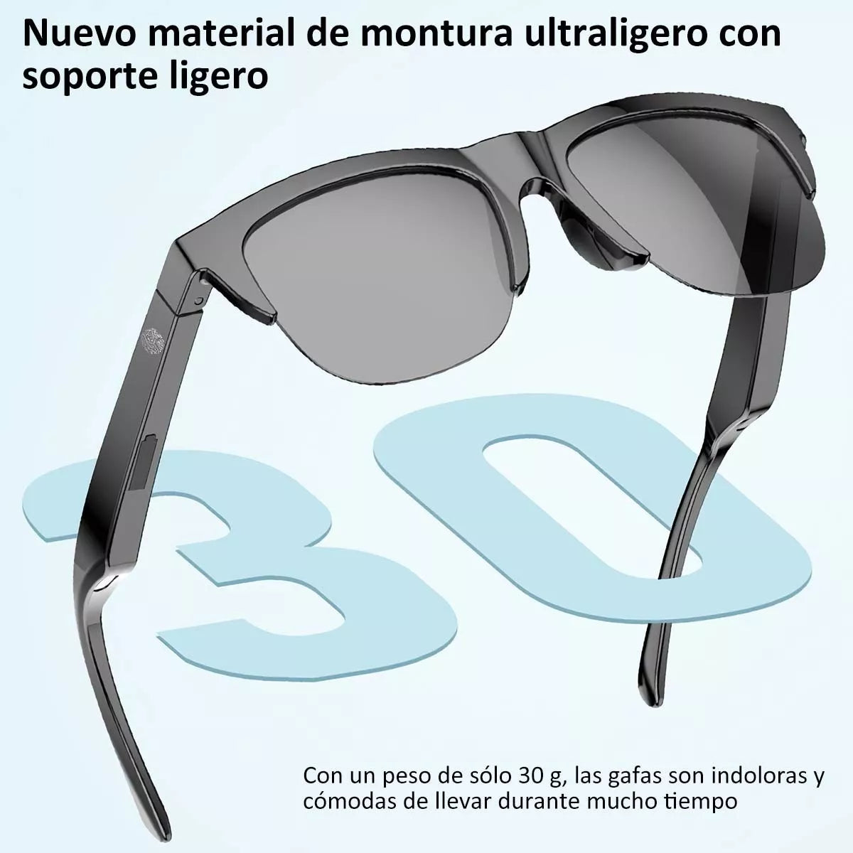 Dulce Girasol- 🕶️🌞 ¡Gafas de Sol Impermeables IPX4 - Vive el Estilo y la Tecnología! 🌞🕶️