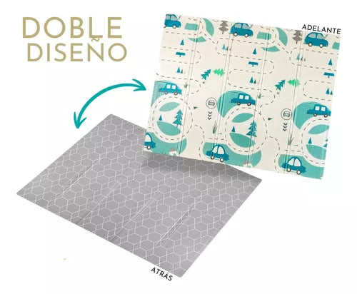 Dulce Girasol- 🌟 ¡Alfombra Antigolpes Plegable Reversible! 🌟