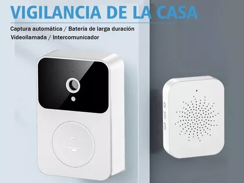 Dulce Girasol- 📹 Timbre Inteligente Visualizable con Cámara X9 📹