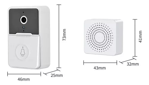 Dulce Girasol- 📹 Timbre Inteligente Visualizable con Cámara X9 📹