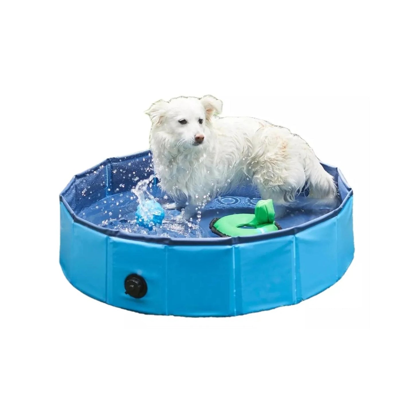 Dulce Girasol- 🏖️ Piscina Plegable Para Mascotas: ¡Diversión Acuática al Instante! 🐶💦