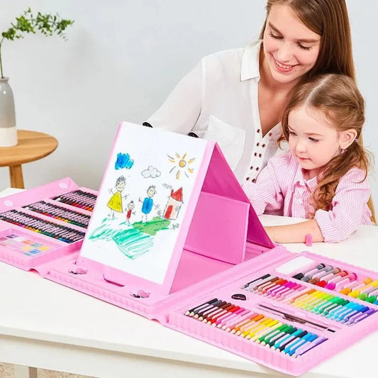 Dulce Girasol- 🎨 ¡Despierta la Creatividad de tu Hijo con el Set de Arte de 208 Piezas! 🖌️