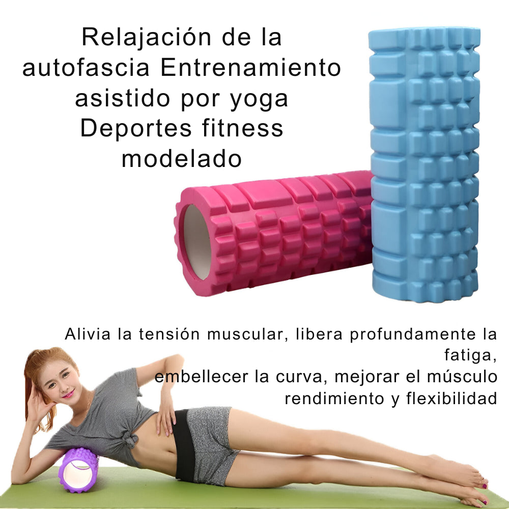 Dulce Girasol- Rodillo De Espuma Yoga Masaje 🤸‍♂️🧘‍♂️